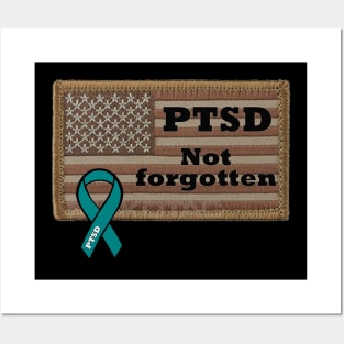 PTSD Not Forgotten Posters and Art